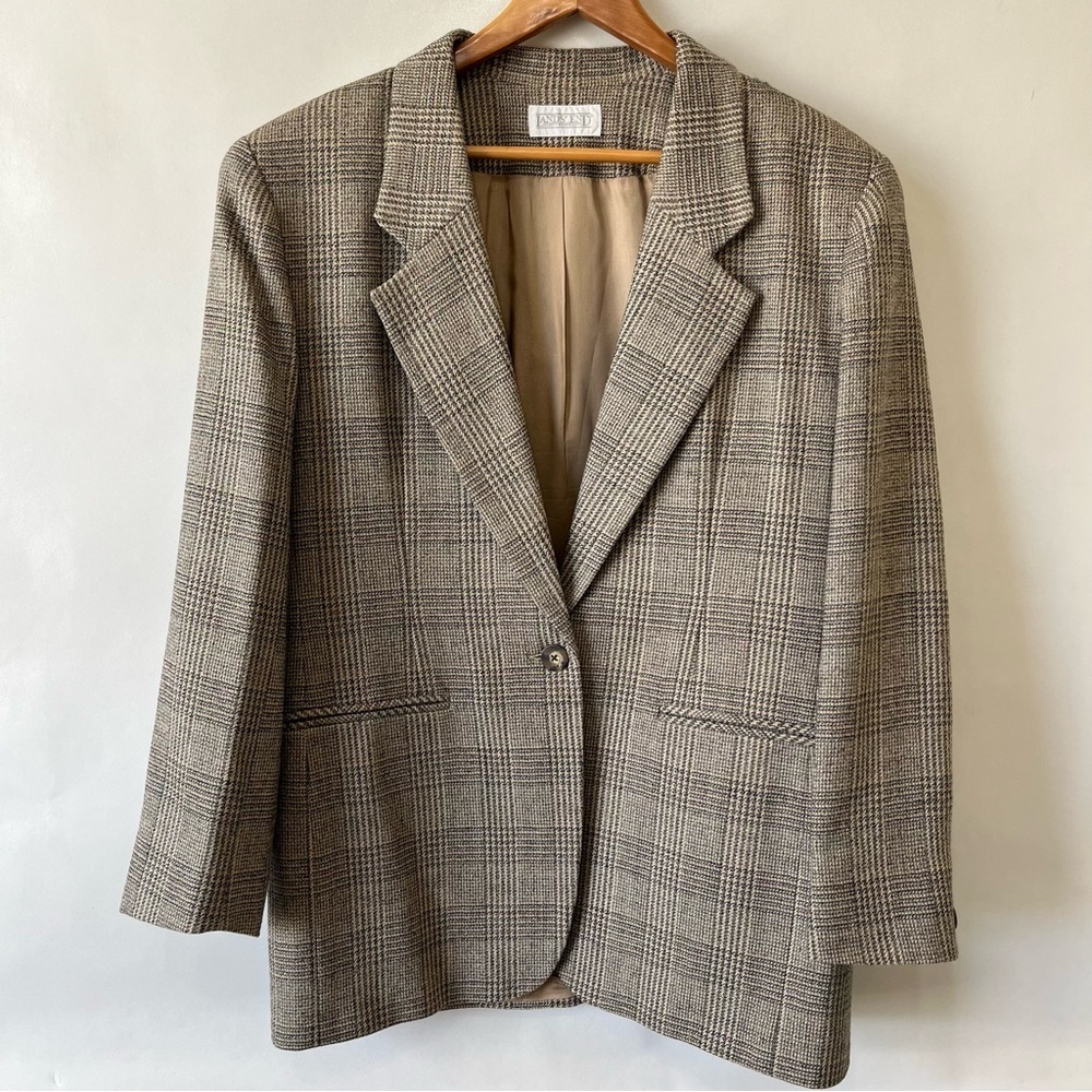 Vintage Lands’ End Wool Blazer